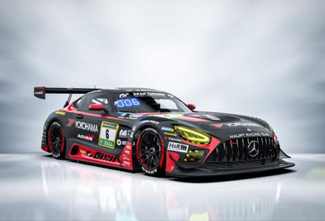 Mercedes-AMG GT3 予定車両デザイン